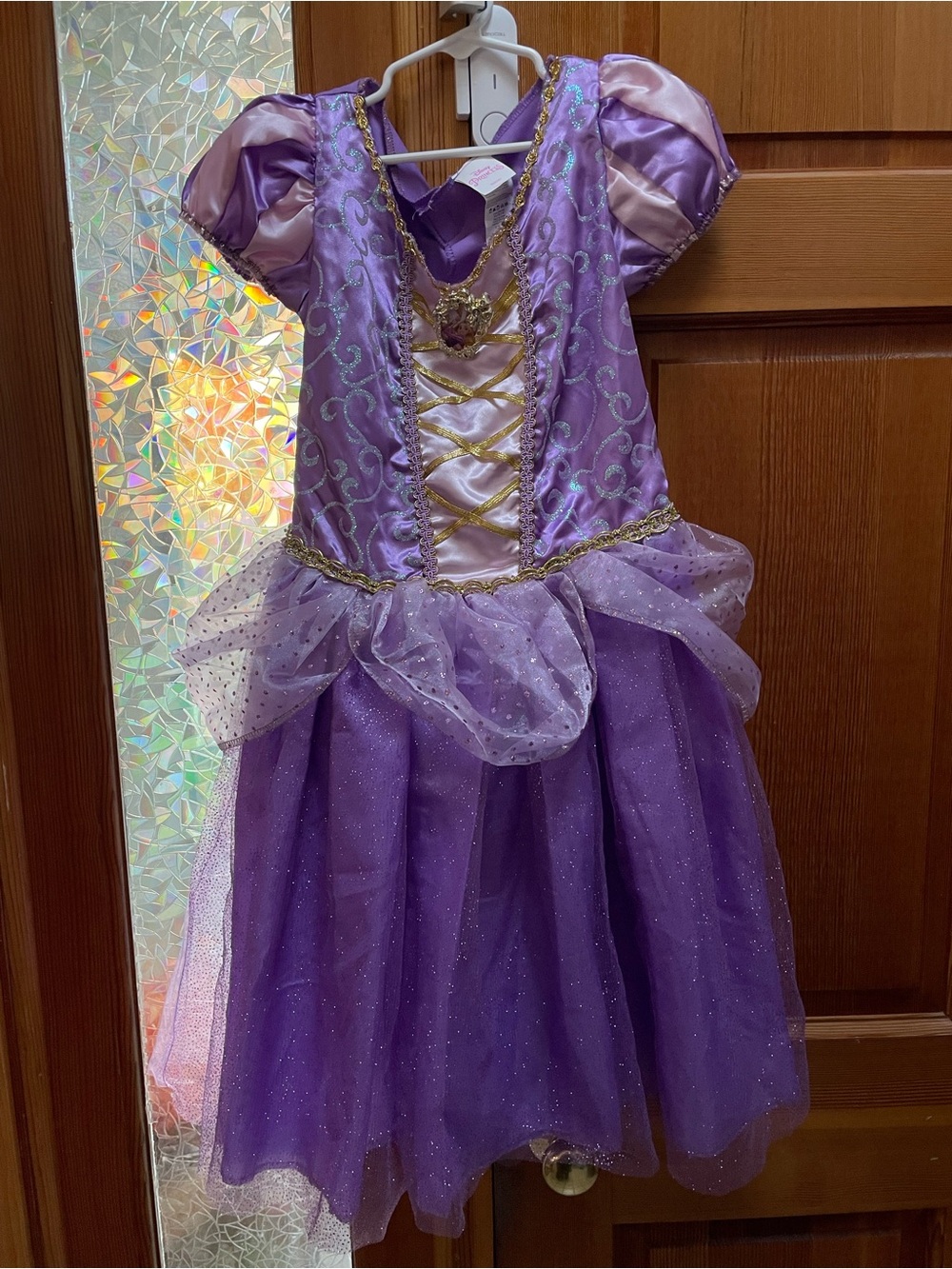 Disney Princess Rapunzel costume dress sz 7-8